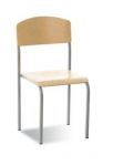 Neregulējams skolēnu krēsls E-262 (melns rāmis)